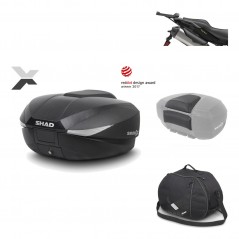 Rear trunk + mounting hardware + accessories  SH58X