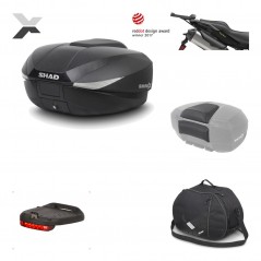 SHAD Baul trasero + herraje montaje accesorios SH58X KIT-182286