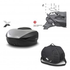 Back trunk + big top fitting + internal bag  SH59X ALU