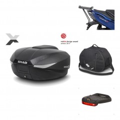 Rear trunk + mounting hardware + accessories  SH58X