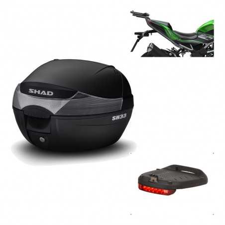 SHAD Baul trasero + herraje montaje luz de freno SH33 SH 33 KIT-182187