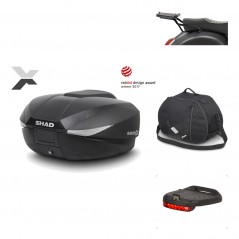 Rear trunk + mounting hardware + accessories  SH58X