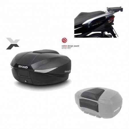 Back trunk + big top fitting + passenger support SH58X