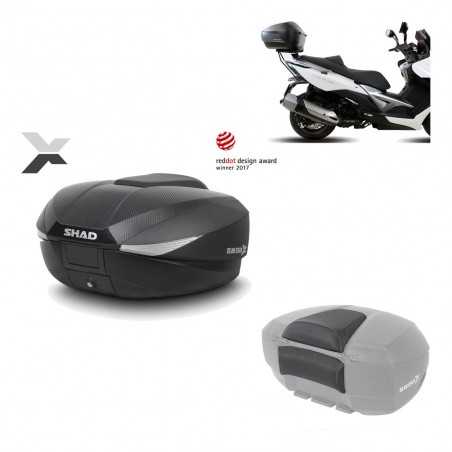 SHAD Baul trasero + herraje montaje respaldo de pasajero SH58X KIT-182243
