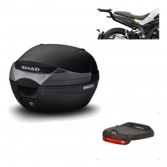 SHAD Baul trasero + herraje montaje luz de freno SH33 SH 33 KIT-182191