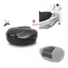 Back trunk + big top fitting + passenger support  SH58X