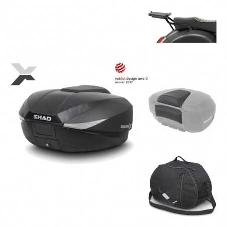 SHAD Baul trasero + herraje montaje accesorios SH58X KIT-182541