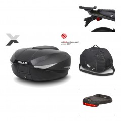SHAD Baul trasero + herraje montaje accesorios SH58X KIT-182346