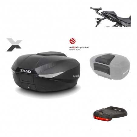 Rear trunk + mounting hardware + accessories SH58X