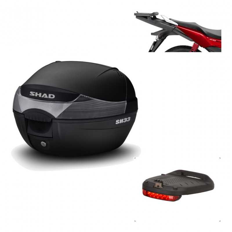 SHAD Baul trasero + herraje montaje luz de freno SH33 SH 33 KIT-182195