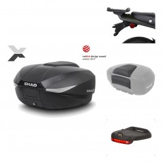 Rear trunk + mounting hardware + accessories  SH58X