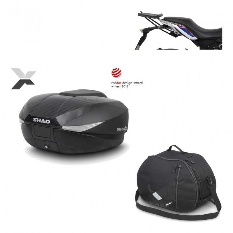 SHAD Baul trasero + herraje montaje bolsa interna SH58X KIT-182297