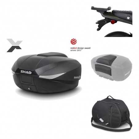 Rear trunk + mounting hardware + accessories  SH58X
