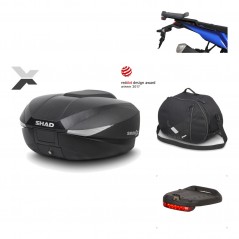 SHAD Baul trasero + herraje montaje accesorios SH58X KIT-182546