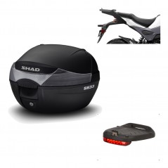SHAD Baul trasero + herraje montaje luz de freno SH33 SH 33 KIT-182159