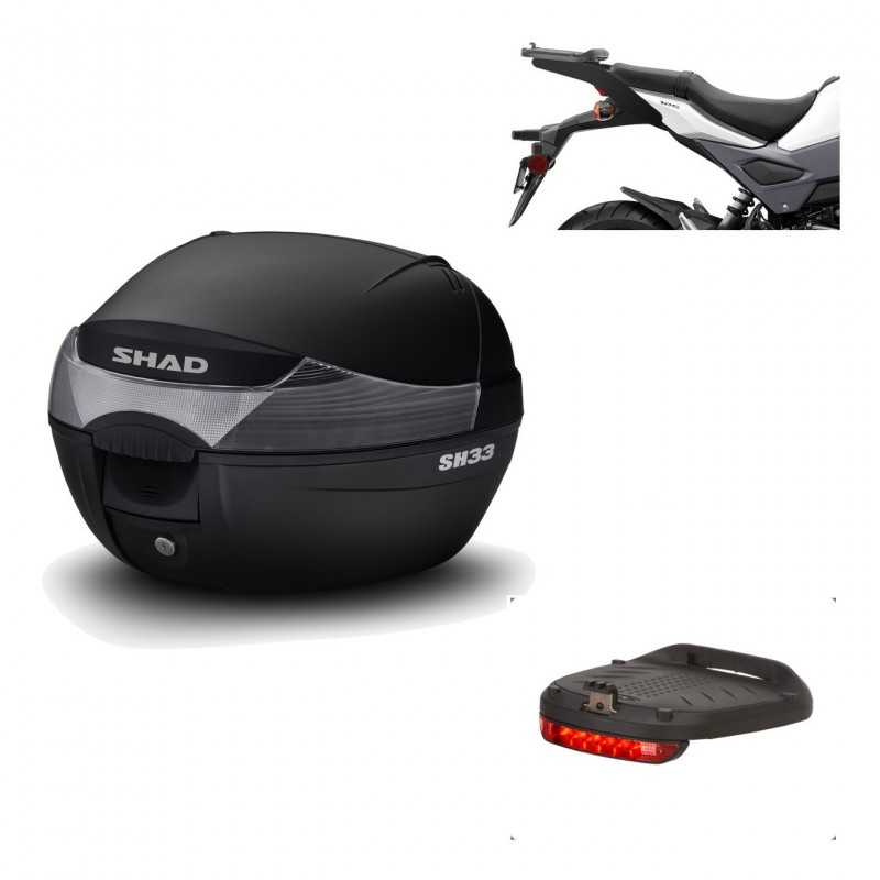 SHAD Baul trasero + herraje montaje luz de freno SH33 SH 33 KIT-182159