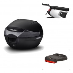 SHAD Baul trasero + herraje montaje luz de freno SH33 SH 33 KIT-182199