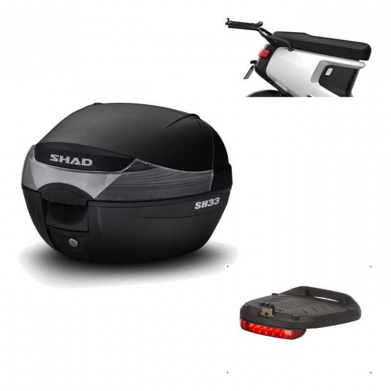 SHAD Baul trasero + herraje montaje luz de freno SH33 SH 33 KIT-182199