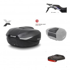 Rear trunk + mounting hardware + accessories  SH58X
