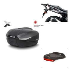 Back trunk + big top fitting + brake light  SH58X