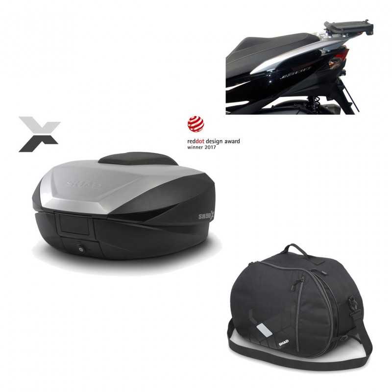 Back trunk + big top fitting + internal bag  SH59X ALU
