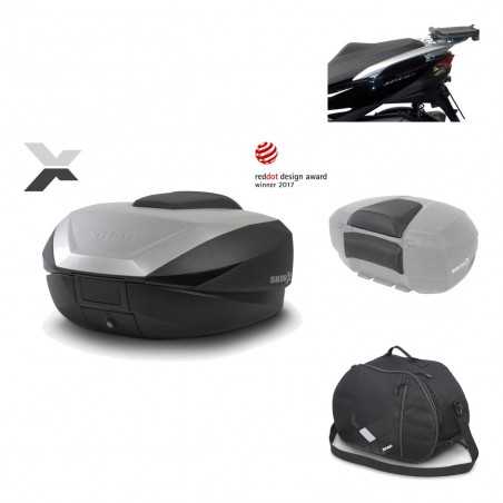 SHAD Baul trasero + herraje montaje accesorios SH59X ALU KIT-182603