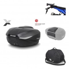 Rear trunk + mounting hardware + accessories  SH58X