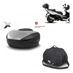 Back trunk + big top fitting + internal bag  SH59X ALU