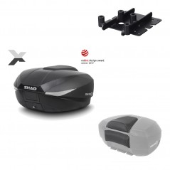 SHAD Baul trasero + herraje montaje respaldo de pasajero SH58X KIT-182254