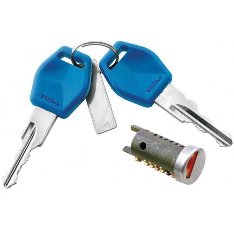Lock, key contact