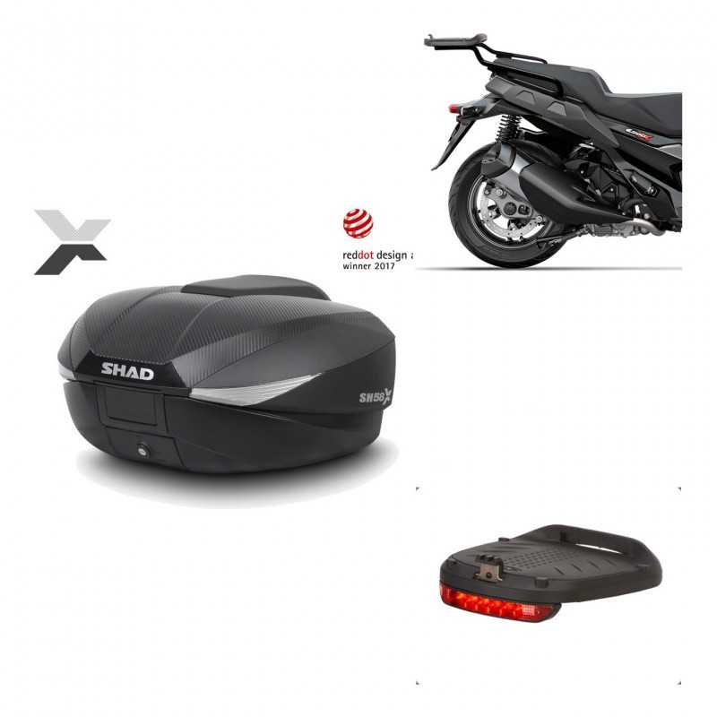 Back trunk + big top fitting + brake light  SH58X