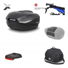 SHAD Baul trasero + herraje montaje accesorios SH58X KIT-182550