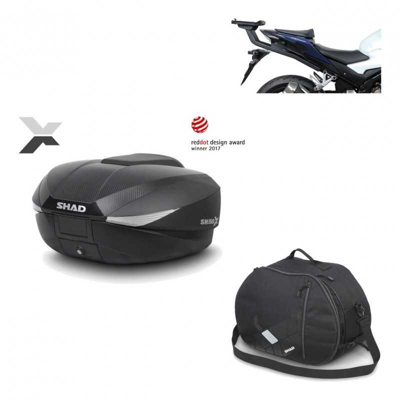 SHAD Baul trasero + herraje montaje bolsa interna SH58X KIT-182409