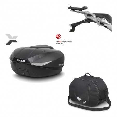 SHAD Baul trasero + herraje montaje bolsa interna SH58X KIT-182305