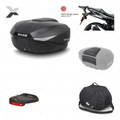 SHAD Baul trasero + herraje montaje accesorios SH58X KIT-182358