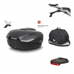 SHAD Baul trasero + herraje montaje accesorios SH58X KIT-182306