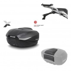 SHAD Baul trasero + herraje montaje respaldo de pasajero SH58X KIT-182307