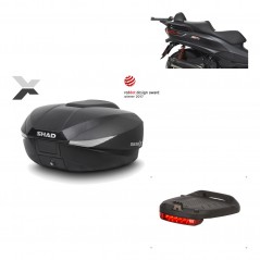 Back trunk + big top fitting + brake light  SH58X
