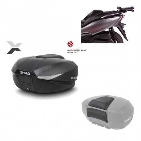 SHAD Baul trasero + herraje montaje respaldo de pasajero SH58X KIT-182552