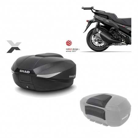 SHAD Baul trasero + herraje montaje respaldo de pasajero SH58X KIT-182507