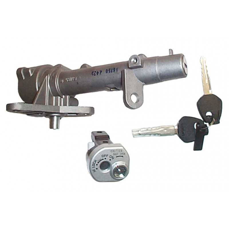 Lock, key contact