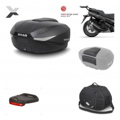 Rear trunk + mounting hardware + accessories  SH58X