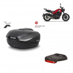 Back trunk + big top fitting + brake light  SH58X
