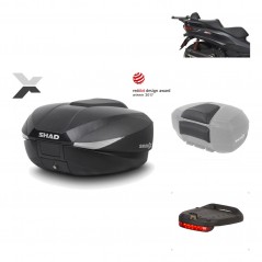Rear trunk + mounting hardware + accessories  SH58X