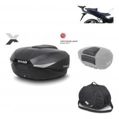 Rear trunk + mounting hardware + accessories  SH58X