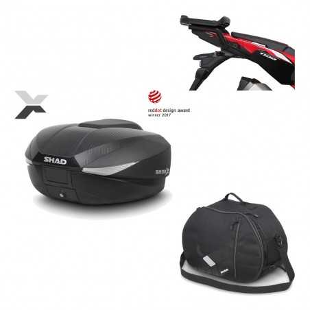 Back trunk + big top fitting + internal bag SH58X