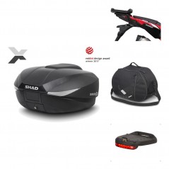 Rear trunk + mounting hardware + accessories  SH58X