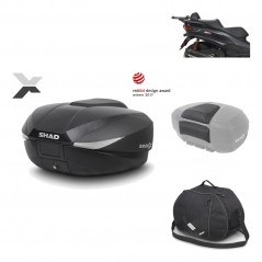 Rear trunk + mounting hardware + accessories  SH58X