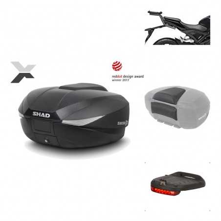 Rear trunk + mounting hardware + accessories  SH58X