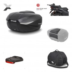 Rear trunk + mounting hardware + accessories  SH58X